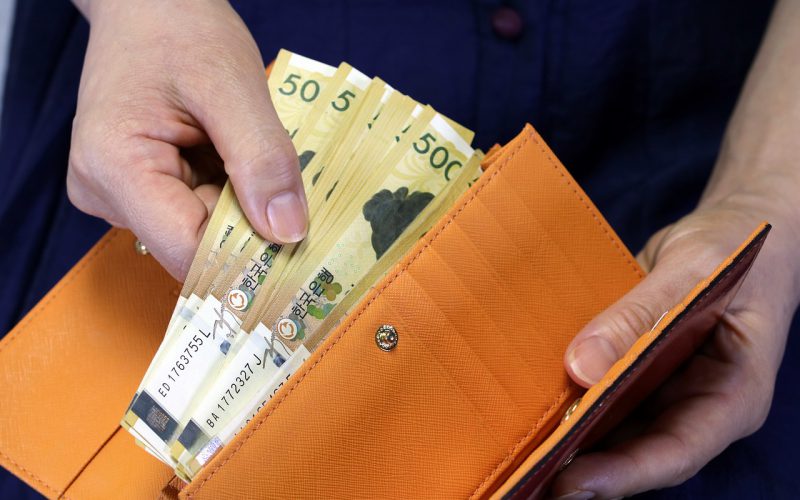 Een portefeuille voor de aandelen